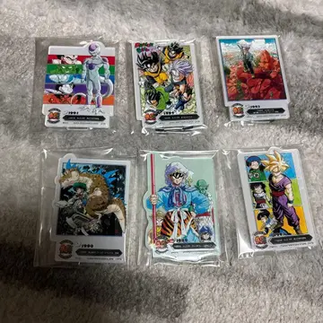 드래곤볼 아크릴 스탠드 세트 40주년 1번 복권 F상