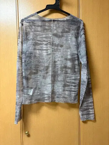 뉘앙스 패턴 시어 상의/동창회 셋업