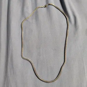 [ 당일 발송! ] 실버 뜨개질 목걸이 약 50cm