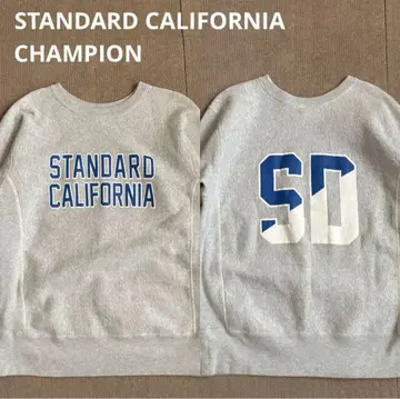 챔피온 리버스 위브 맨투맨 L 스탠다드 캘리포니아 별주