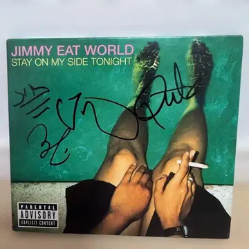JIMMY EAT WORLD 사인 포함 CD