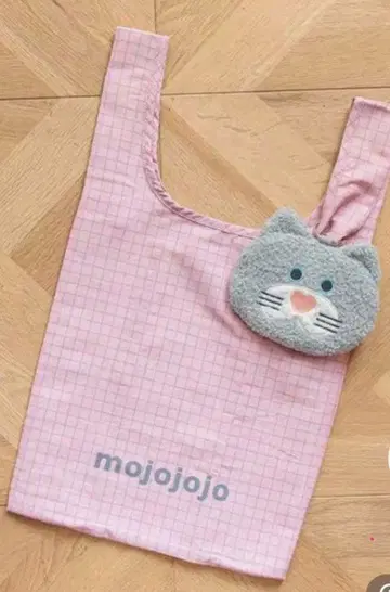 LOWRYSFARM mojojo 에코백 파우치 GRY 고양이