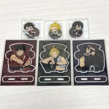 염염노소방대 제비뽑기당 아크릴 스탠드 피규어 6개 세트