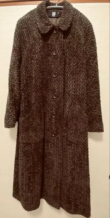 ROSATI 브라운 롱 코트 사이즈 46 MADE IN ITALY