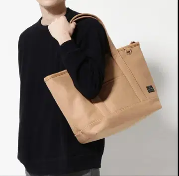 BAYFLOW (M) 멜톤 토트 베이플로우 토트백 베이지