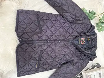 퀼팅 자켓 39 라벤햄 LAVENHAM 바이올렛 컬러