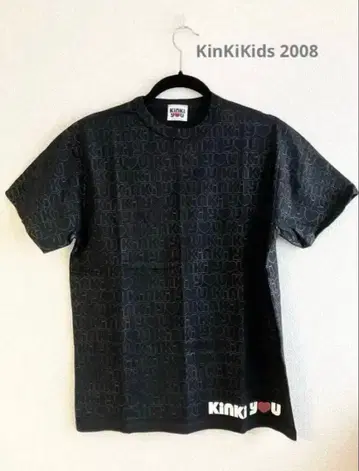 [ 새상품 ] KinKiYOU KinKiKids 로고 2008 티셔츠