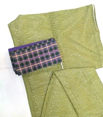 레이스 기모노 리프