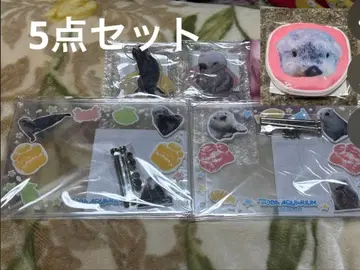 랏코의 메이짱 복권 카프 복권 x 토바 수족관 5종 세트