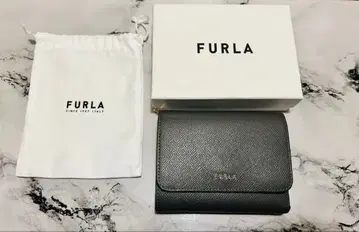 FURLA 그레이 접이식 지갑