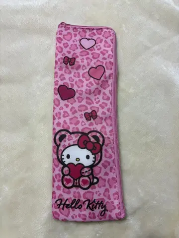 헬로키티 핑크 레오파드 무늬 다리미 케이스 아베일