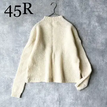 2838y 새상품급 45R 셰틀랜드 니트 모크넥 일본제