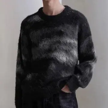 곤돌라 님 그라데이션 니트 스웨터 긴팔