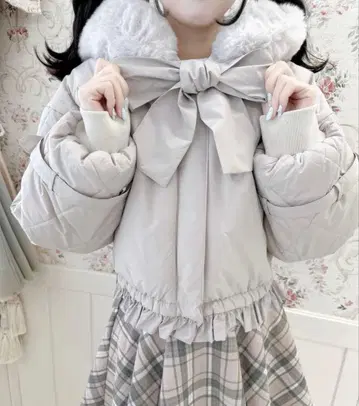 BIG 리본 충전솜 블루종