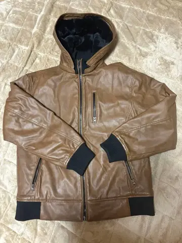 차오패닉 가죽 자켓 블루종 아우터 점퍼 M