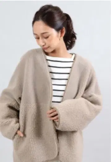 스콧 클럽 FENEL 리버서블 보아 자켓