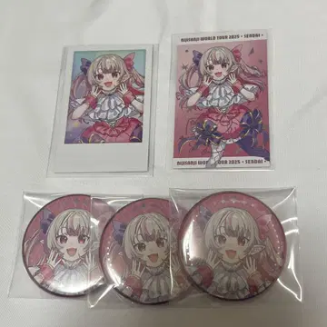 마계의 리리무 폴라로이드 캔뱃지 WORLD TOUR 2025 센다이