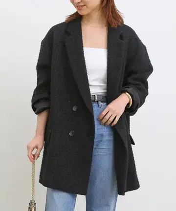 Oversized 트위드 자켓