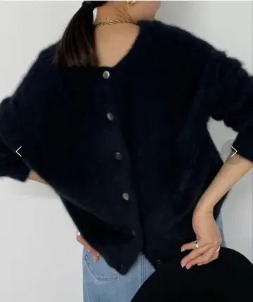 24AW FUR 캐시미어 2WAY 니트