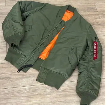 [ 새상품급 ] ALPHA INDUSTRIES MA-1 플라이트 자켓 M