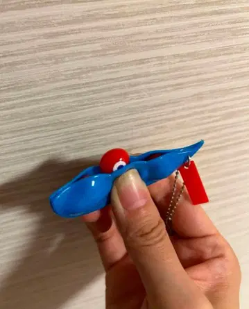 무한 에다마메 미야쿠미야쿠풍 디자인 스트랩 파랑