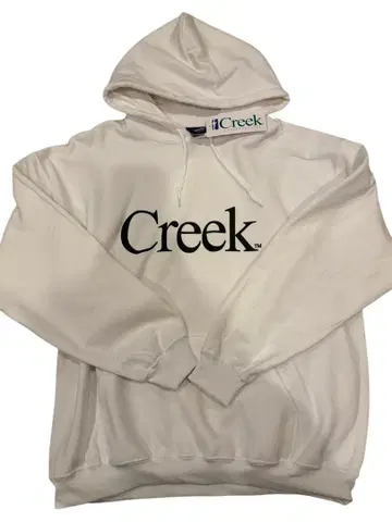 Creek Anglers Device 후디 화이트 L 사이즈