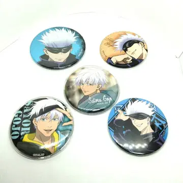 주술회전 고죠 사토루 캔뱃지