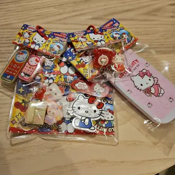 키티 참 핑 세트