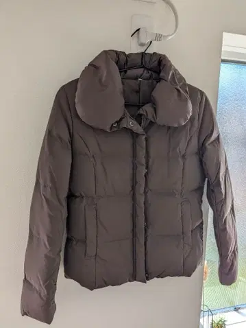 무인양품 다운 자켓 브라운 S