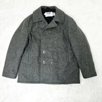 SCHOTT 샷 피 코트 울 46 그레이 USA 제