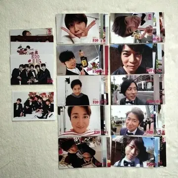 세일 새상품급 아라시 5 x 20 사진 세트 컴플리트 공식 사진