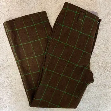 50s-60s Warwick RichardBennett 체크 플레어 팬츠