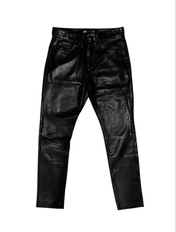 ZARA USA 30 인조 가죽 팬츠
