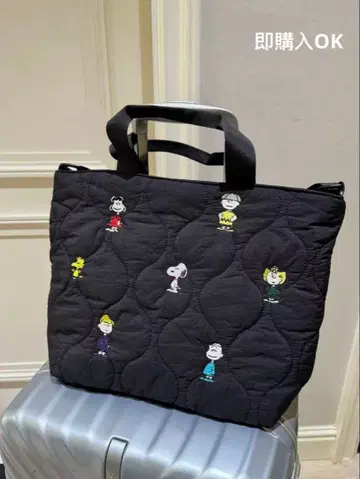 SNOOPY 피넛 스누피 토트백 2WAY 숄더백