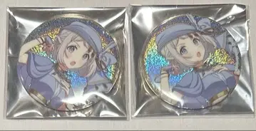학원 아이돌 마스터 애니메이트 카페 글리터 캔뱃지 카츠라기 리리야 2개