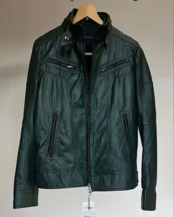 미사용품 rattle trap 천연 가죽 택 포함 새상품 라이더 자켓