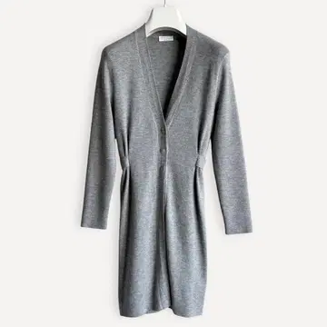 새상품급 BRUNELLO CUCINELLI 캐시미어 실크 롱 가디건