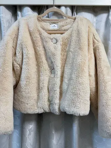 merry jenny 보아 자켓 F 크림