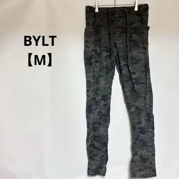 1점만 BYLT [ M ] 카모플라쥬 카모 패턴 위켄더 팬츠