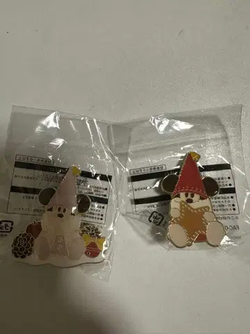 릴린린 쟝카니 디즈니 핀 배지 2개 세트