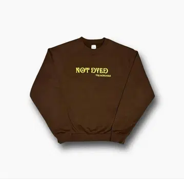 not dyed 맨투맨
