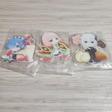 아크릴 스탠드 3세트 스위트 모티브