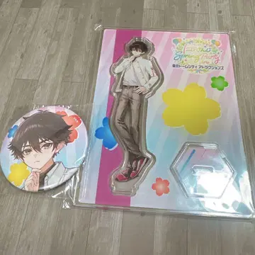 니지산지 도쿄 돔 시티 콜라보 아크릴 스탠드 캔뱃지 사카요 소마