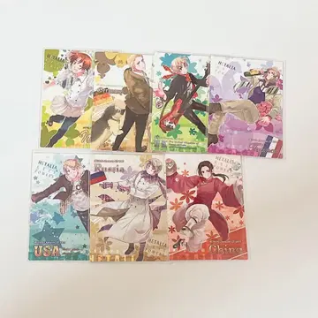 헤타리아 CD 특전 이탈리아 독일 영국 프랑스 미국 러시아 중국