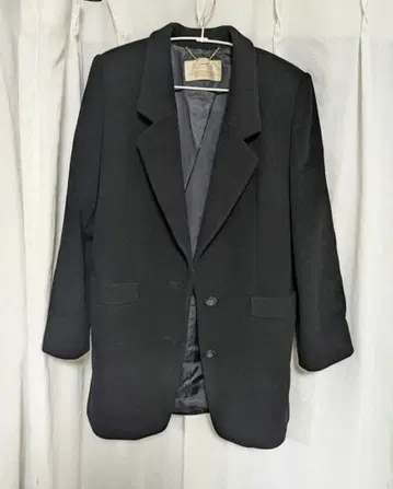 CORDIER 울 코트 자켓 WORLD 네이비