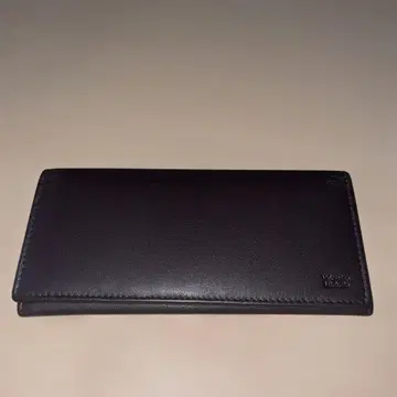 가죽 장지갑 브라운