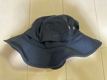 블랙 로고 자수 햇 캘러웨이 callaway