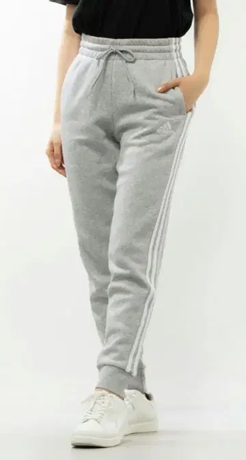 아디다스 쓰리 스트라이프 스웨트 팬츠 S 사이즈 속기모