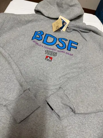 새상품 BEN DAVIS 후드티 L 사이즈 그레이