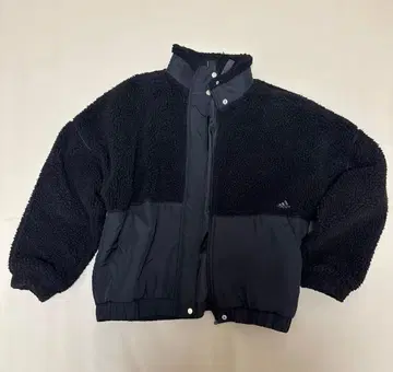 adidas 플리스 보아 자켓 아우터 블랙